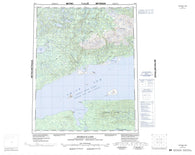 096J Kilekale Lake Canadian topographic map, 1:250,000 scale
