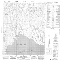 096K08 Good Hope Bay Canadian topographic map, 1:50,000 scale