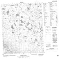 096L02 No Title Canadian topographic map, 1:50,000 scale