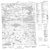 096L15 No Title Canadian topographic map, 1:50,000 scale