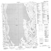 096L16 Lac Belot Canadian topographic map, 1:50,000 scale