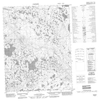 096M02 No Title Canadian topographic map, 1:50,000 scale