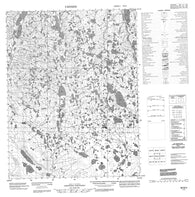 096M04 No Title Canadian topographic map, 1:50,000 scale