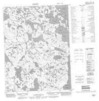 096M07 No Title Canadian topographic map, 1:50,000 scale