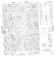 096M15 No Title Canadian topographic map, 1:50,000 scale