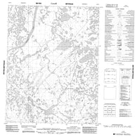 096N01 No Title Canadian topographic map, 1:50,000 scale