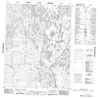 096N02 No Title Canadian topographic map, 1:50,000 scale