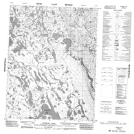 096N03 Tatchini Lake Canadian topographic map, 1:50,000 scale