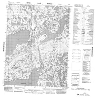 096N05 No Title Canadian topographic map, 1:50,000 scale