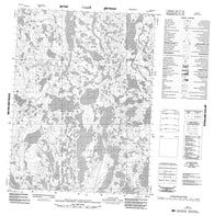 096N12 No Title Canadian topographic map, 1:50,000 scale