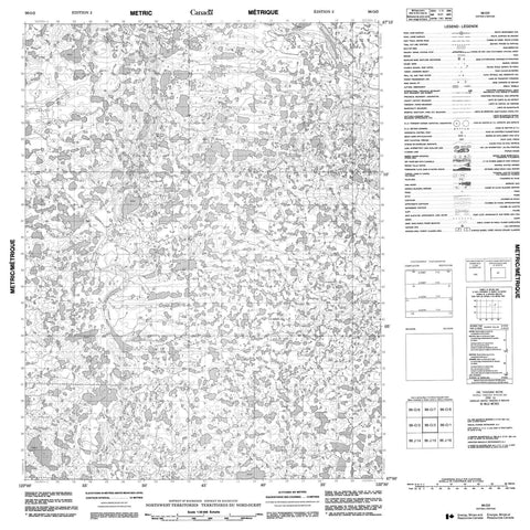 096O02 No Title Canadian topographic map, 1:50,000 scale