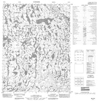 096O06 No Title Canadian topographic map, 1:50,000 scale