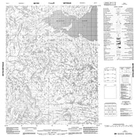 096O07 No Title Canadian topographic map, 1:50,000 scale