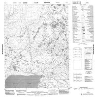 096O09 No Title Canadian topographic map, 1:50,000 scale