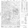 096O11 Stopover Lake Canadian topographic map, 1:50,000 scale