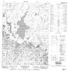 096O13 Estabrook Lake Canadian topographic map, 1:50,000 scale