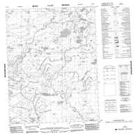 096P02 No Title Canadian topographic map, 1:50,000 scale