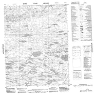 096P03 No Title Canadian topographic map, 1:50,000 scale