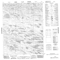 096P04 No Title Canadian topographic map, 1:50,000 scale