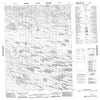 096P04 No Title Canadian topographic map, 1:50,000 scale
