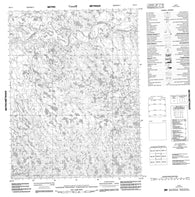 096P05 No Title Canadian topographic map, 1:50,000 scale