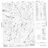 096P07 No Title Canadian topographic map, 1:50,000 scale