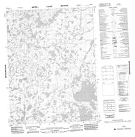 096P09 No Title Canadian topographic map, 1:50,000 scale