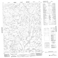 096P10 No Title Canadian topographic map, 1:50,000 scale