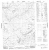 096P14 No Title Canadian topographic map, 1:50,000 scale