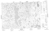 097B03 Simpson Lake Canadian topographic map, 1:50,000 scale