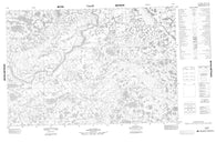 097B05 No Title Canadian topographic map, 1:50,000 scale