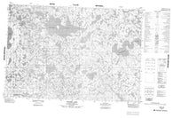 097B10 Granet Lake Canadian topographic map, 1:50,000 scale