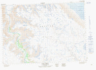 097C06 Coal Creek Canadian topographic map, 1:50,000 scale