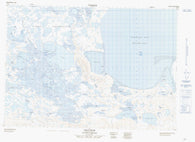 097C08 Paulatuk Canadian topographic map, 1:50,000 scale