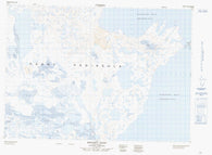 097C09 Bennett Point Canadian topographic map, 1:50,000 scale