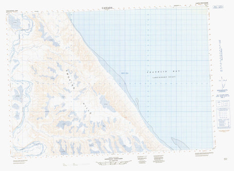 097C11 No Title Canadian topographic map, 1:50,000 scale