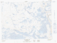 097C13 Mackenzie Lake Canadian topographic map, 1:50,000 scale