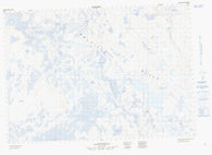 097D01 No Title Canadian topographic map, 1:50,000 scale