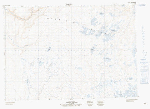 097D02 No Title Canadian topographic map, 1:50,000 scale