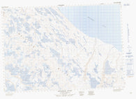 097D08 Buchanan River Canadian topographic map, 1:50,000 scale