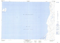 097D12 Clapperton Island Canadian topographic map, 1:50,000 scale