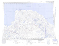 097D Brock River Canadian topographic map, 1:250,000 scale