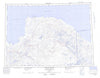 097D Brock River Canadian topographic map, 1:250,000 scale
