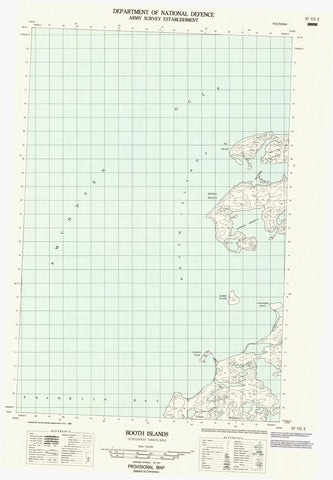 097F02E Booth Islands Canadian topographic map, 1:50,000 scale