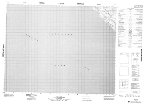 097G09 No Title Canadian topographic map, 1:50,000 scale