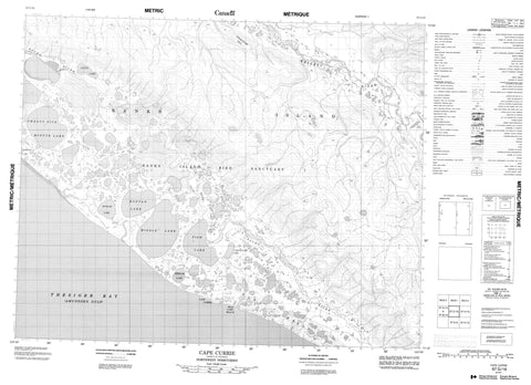 097G16 Cape Currie Canadian topographic map, 1:50,000 scale