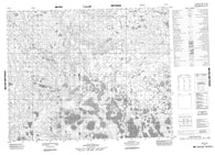 097H15 No Title Canadian topographic map, 1:50,000 scale