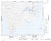 097H De Salis Bay Canadian topographic map, 1:250,000 scale