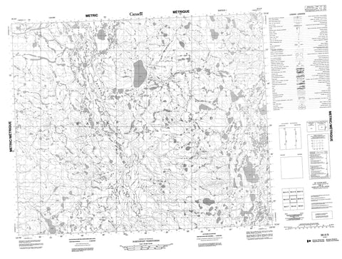 098A09 No Title Canadian topographic map, 1:50,000 scale