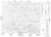 098B01 Imnaugaluit Hills Canadian topographic map, 1:50,000 scale